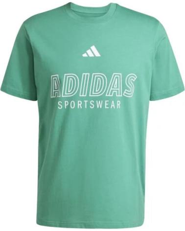 ADIDAS CAMISETA DE MANGA CORTA EN PARA HOMBRE VERDE