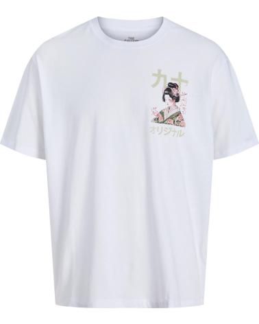 JACK AND JONES CAMISETA JACKJONES HOMBRE 12278393 BLANCO