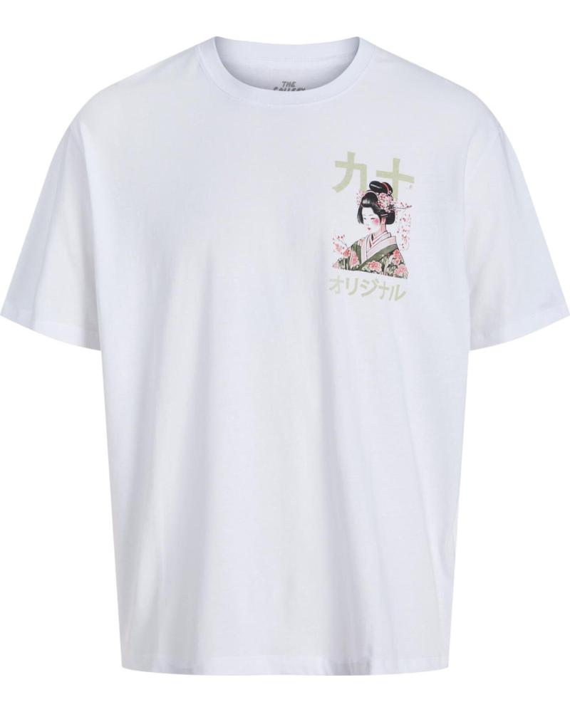 JACK AND JONES CAMISETA JACKJONES HOMBRE 12278393 BLANCO