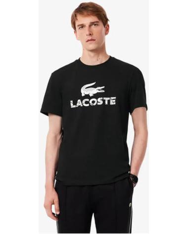LACOSTE CAMISETA MANGA CORTA HOMBRE TH5509 NEGRO