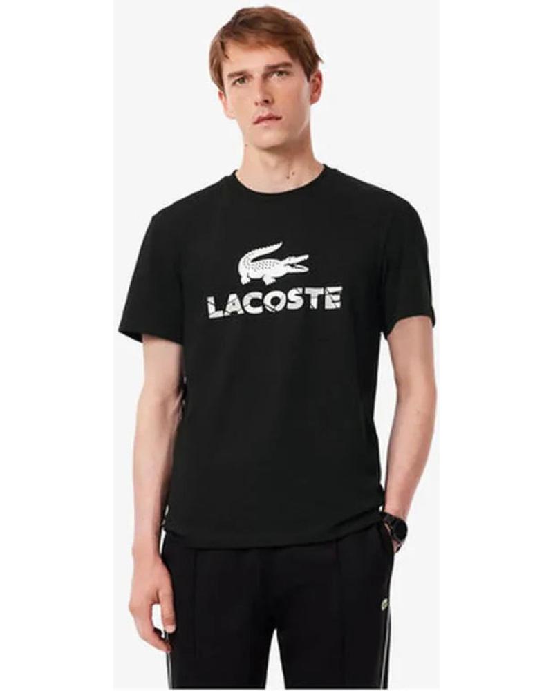 LACOSTE CAMISETA MANGA CORTA HOMBRE TH5509 NEGRO