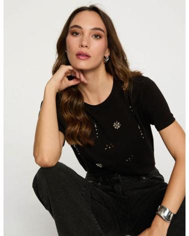 MORGAN CAMISETA MANGA CORTA 252-DGAME NEGRO