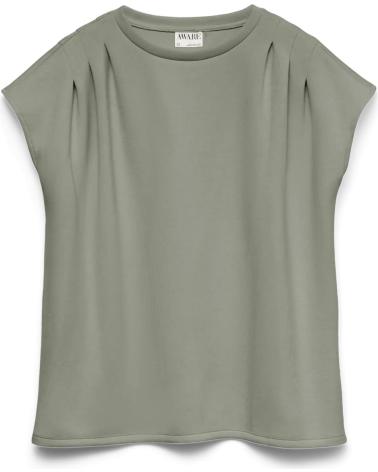 ONLY CAMISETA MANGA CORTA MUJER 10339407 VERDE