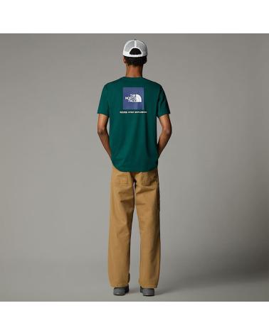 THE NORTH FACE CAMISETA DE MANGA CORTA EN PARA HOMBRE VERDE