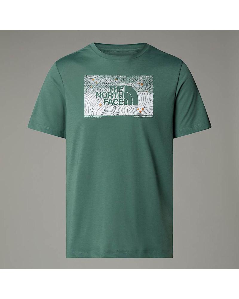 THE NORTH FACE CAMISETA NF0A8BQVHCH VERDE