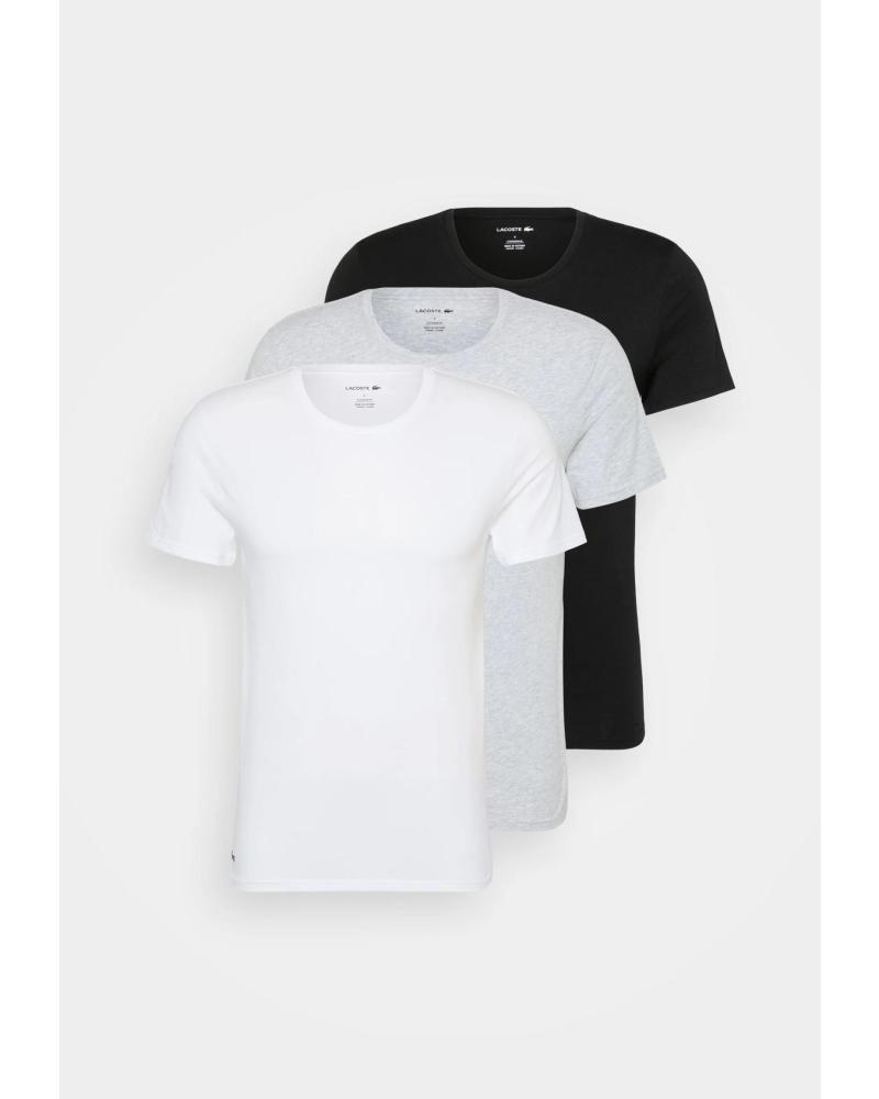 LACOSTE 3ER PACK T-SHIRTS TEE INNEN TH9010 MEHRFARBIG MULTICOLOR