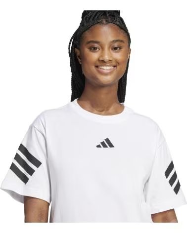 T-SHIRT SPORTIVA ADIDAS ESSENTIALS A 3 STRISCE JE0238