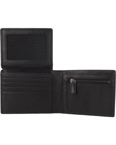 REPLAY LEDERGELDBÖRSE FM5334 SCHWARZ NEGRO