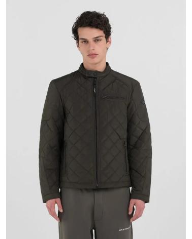 REPLAY GESTEPPTE JACKE MIT DURCHGEHENDEM REISSVERSCHLUSS M8000 GRÜN VERDE