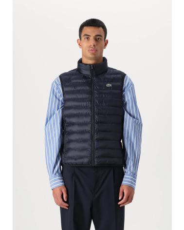 GILET IMBOTTITO LACOSTE BH0537 BLU NAVY AZUL MARINO