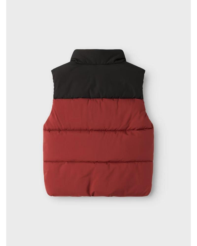 NAME IT CHALECO ACOLCHADO NAME IT MORNING APPLE PARA NIÑOS ROJO