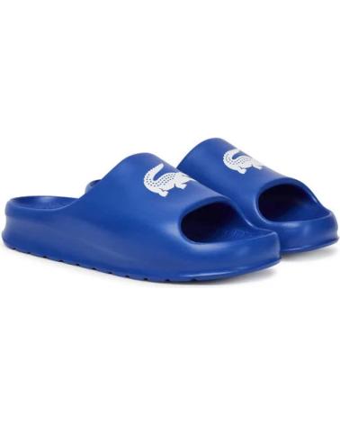 CHANCLAS LACOSTE SERVE SLIDE 2.0 125 749CMA0024221 AZUL AZUL