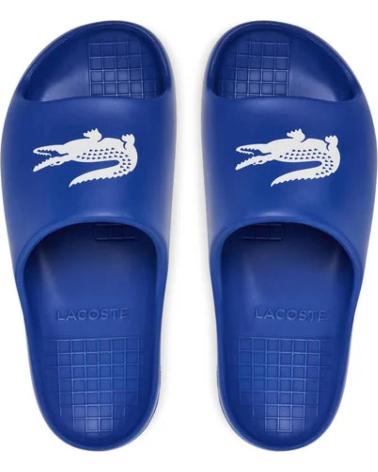 CHANCLAS LACOSTE SERVE SLIDE 2.0 125 749CMA0024221 AZUL AZUL