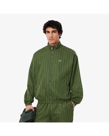 GIACCA LACOSTE MONOGRAMMA VERDE - MODELLO BH8902 00 132 VERDE