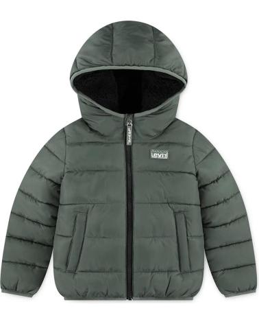 LEVI'S STEPPJACKE MIT KAPUZE 8EN628-F7P GRÜN VERDE