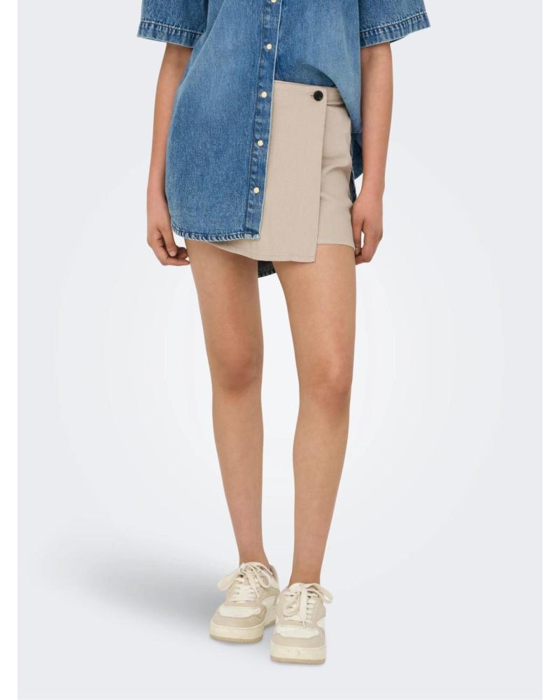 ONLY FALDA PANTALON MUJER CARO 15338905 BEIGE