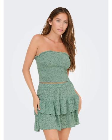 ONLY FALDA Y TOP MUJER BERYL 15366881 VERDE