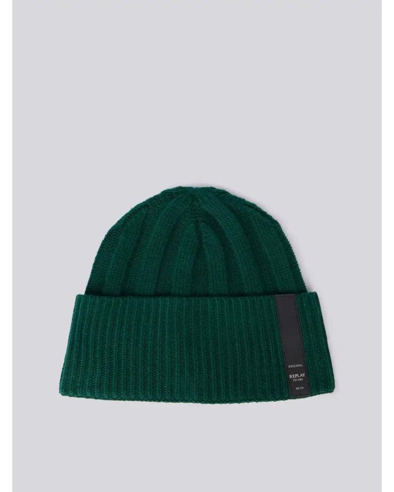 REPLAY GORRO HOMBRE AM4248 NEGRO