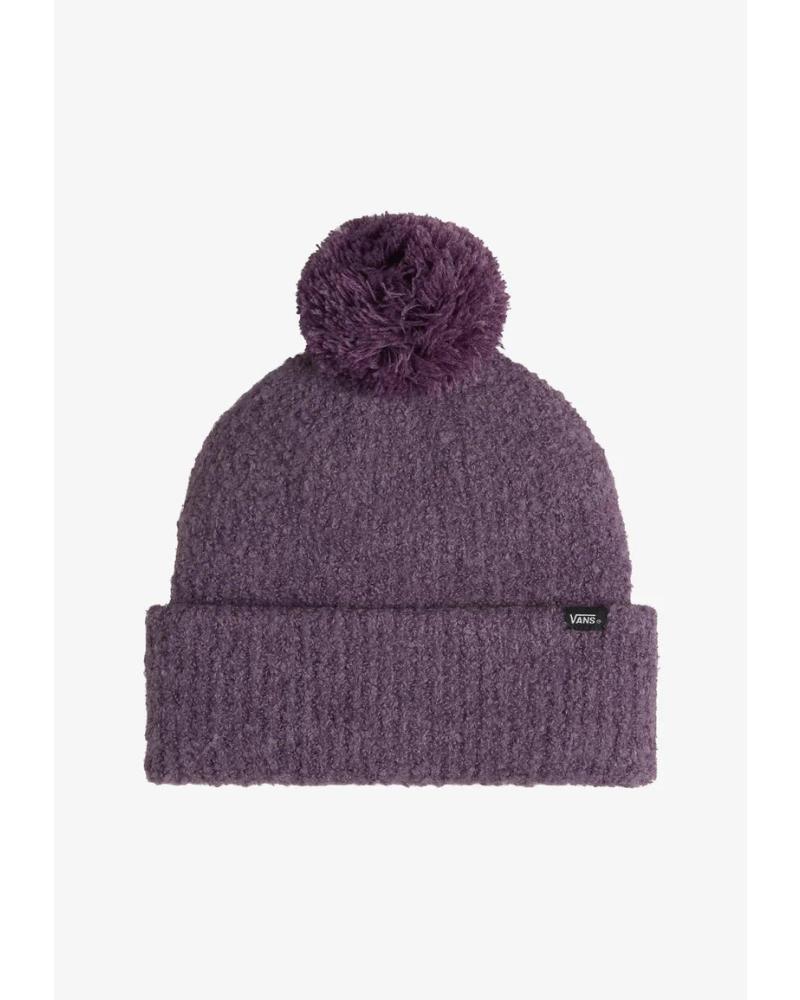 STRICKMÜTZE VANS OFF THE WALL VN000HT0CIF1 LILA MIT BOMMEL PúRPURA