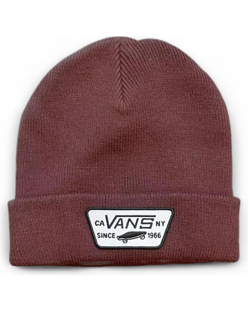 CAPPELLO BEANIE VANS OFF THE WALL ROSSO BORDEAUX ROJO