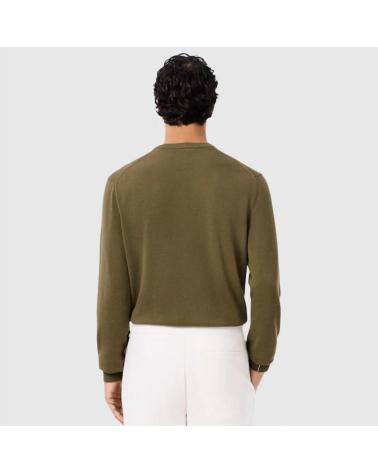 LACOSTE PULL EN MAILLE AH1985 VERT POUR HOMME VERDE