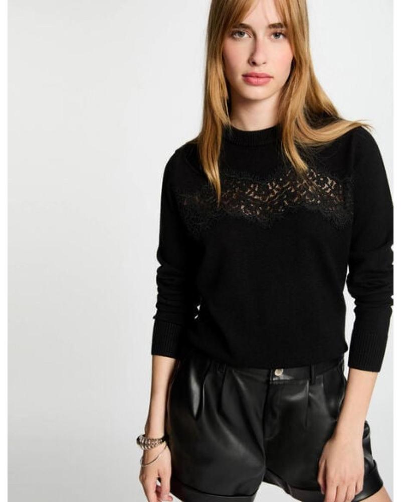 MORGAN JERSEY PUNTO MUJER 252-MDIXIE NEGRO