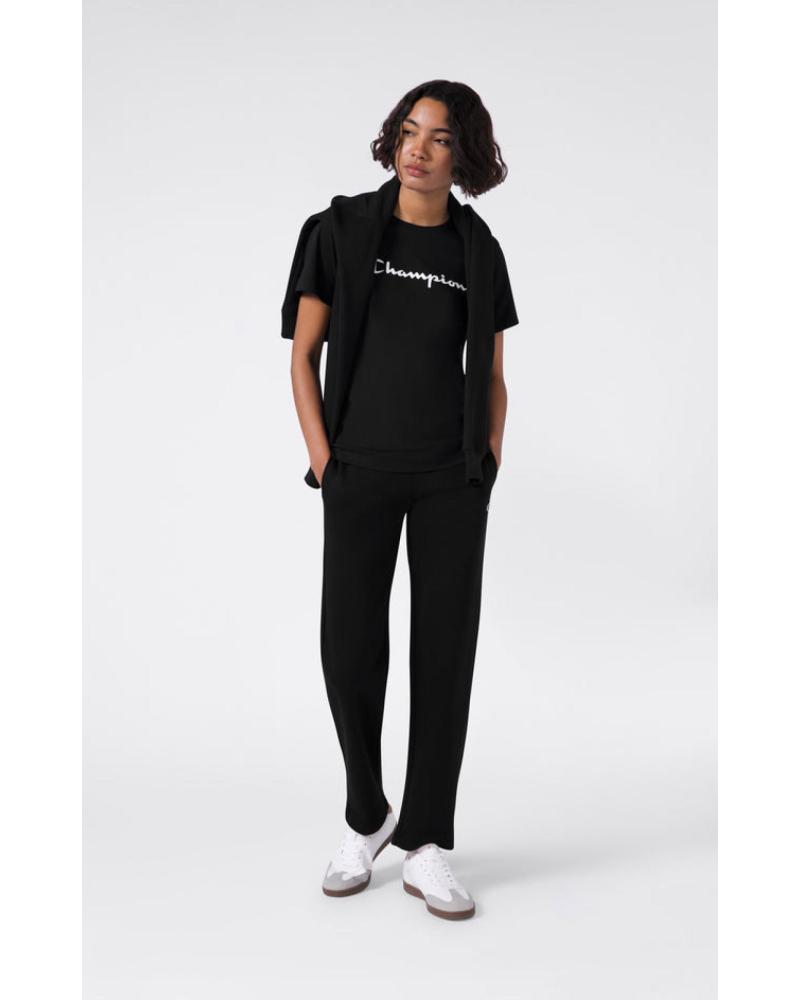 CHAMPION PANTALON JOGGERS FELPA MUJER 118038 NEGRO