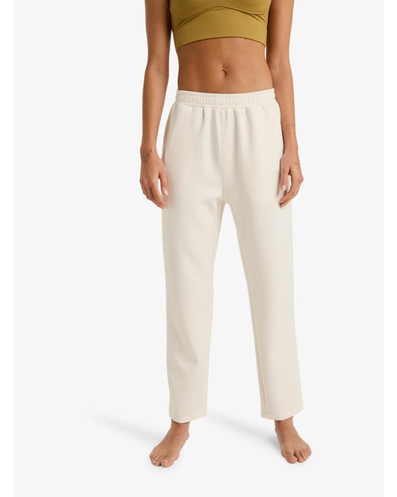 ROXY PANTALON LARGO MUJER ERJNP03660 BLANCO