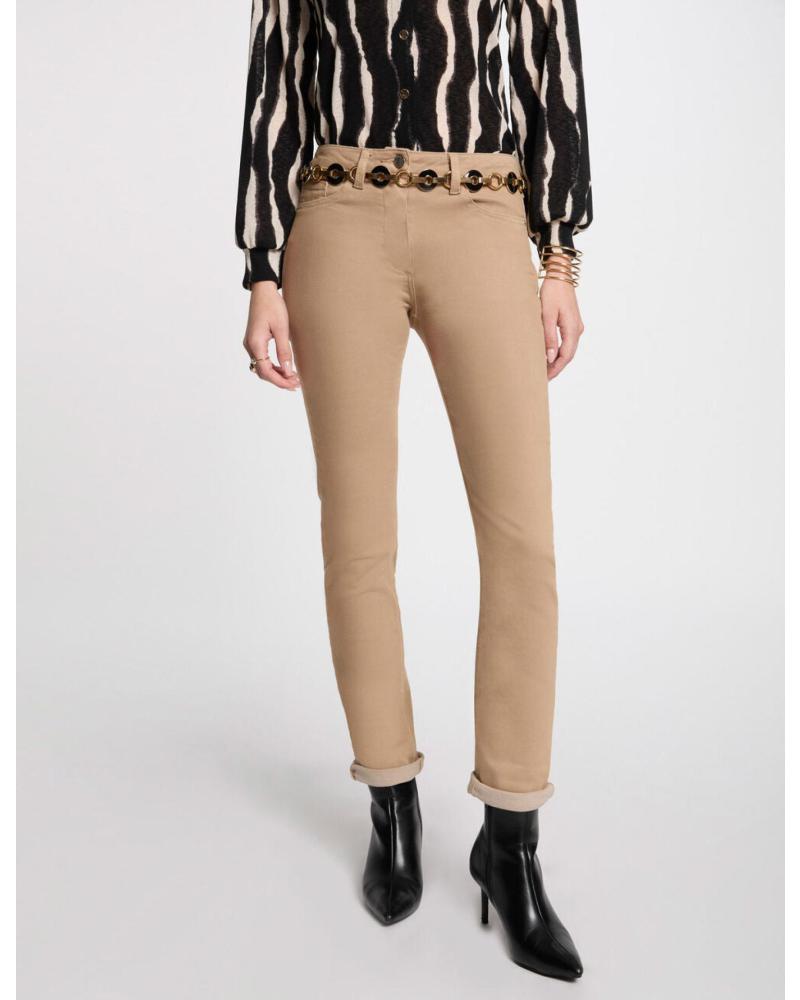 MORGAN PANTALON RECTO 251-PETRO BEIGE