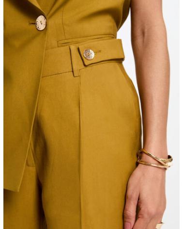 MORGAN PANTALON RECTO 252-PFIJA F CAQUI