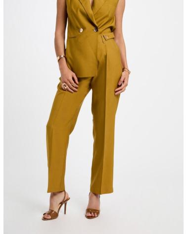 MORGAN PANTALON RECTO 252-PFIJA F CAQUI