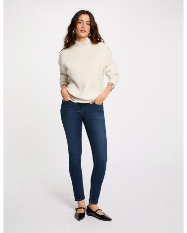 MORGAN PANTALON TEJANO SLIM MUJER 241-PARDA AZUL