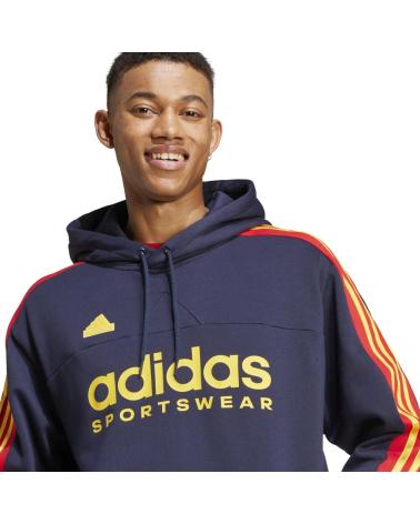 ADIDAS SUDADERA HOMBRE IY4531 AZUL MARINO