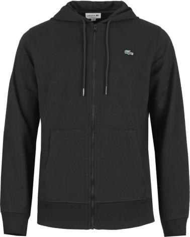 LACOSTE SUDADERA CAPUCHA HOMBRE SH5545 NEGRO