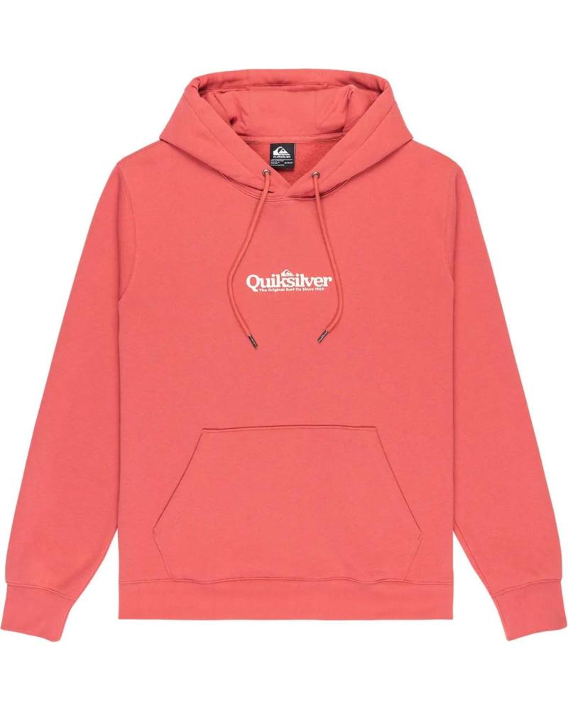 QUIKSILVER SUDADERA CAPUCHA SCREEN FINELINE EQYFT05136 ROSA OSCURO