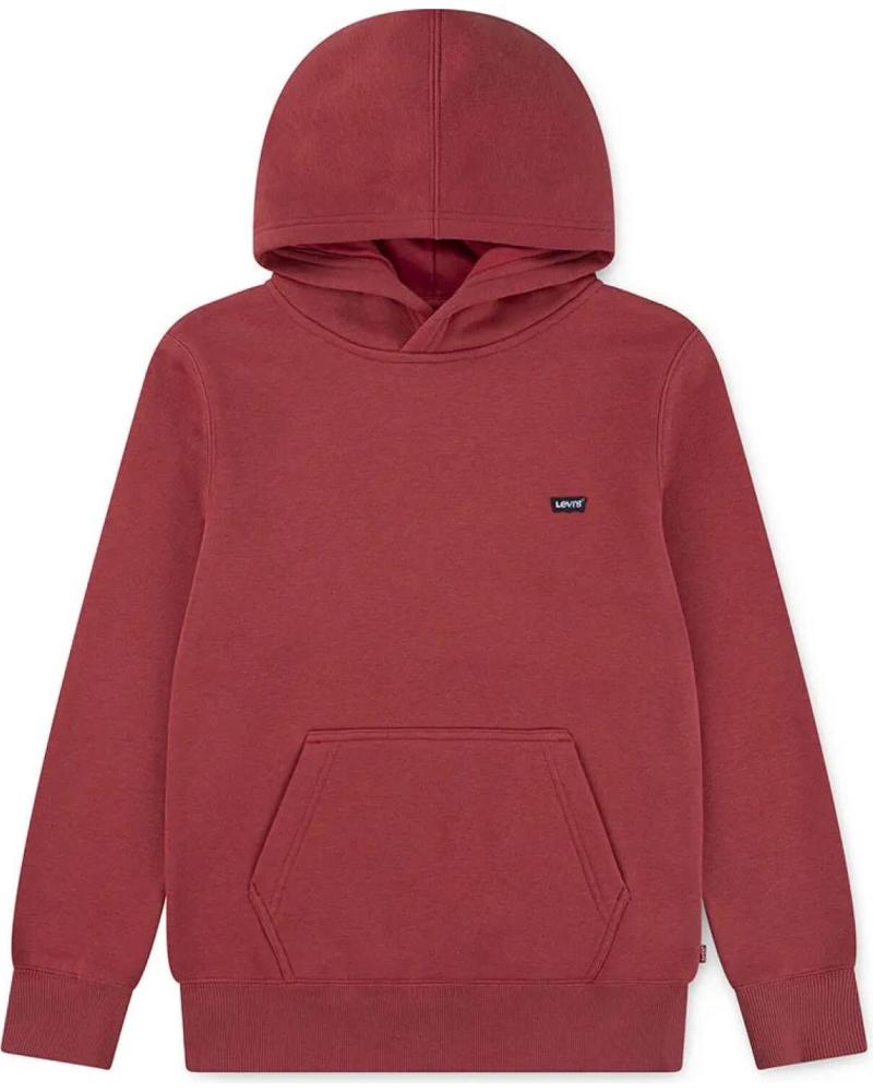 LEVIS SUDADERA CON CAPUCHA-INFANTIL 9EL452 ROJO