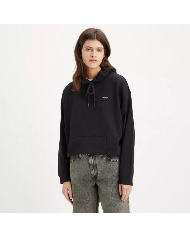 LEVIS SUDADERA MUJER EVERYDAY A59430005 NEGRO