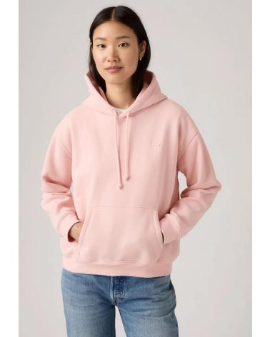 LEVIS SUDADERA MUJER HOODIE A59430028 ROSA