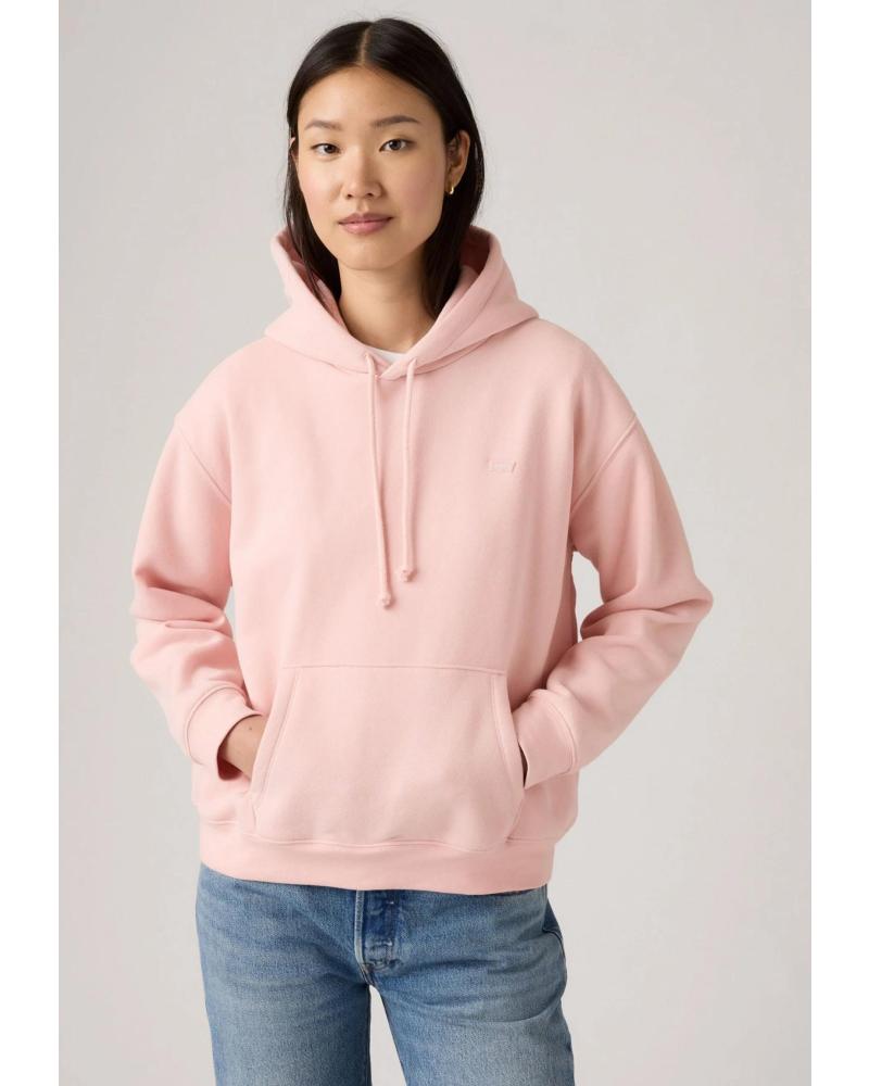 LEVIS SUDADERA MUJER HOODIE A59430028 ROSA