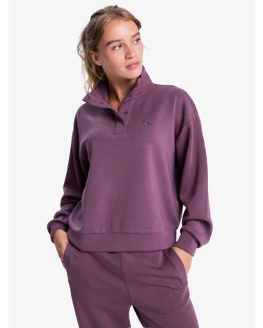 ROXY SUDADERA MUJER ERJF05012 VIOLETA
