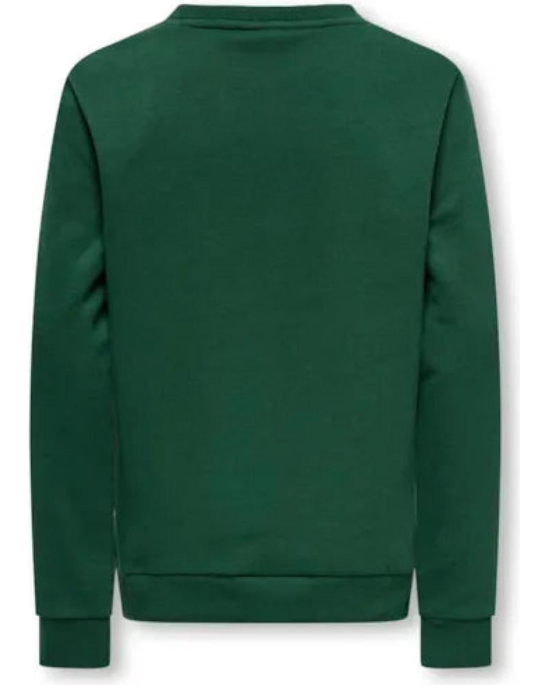 ONLY SUDADERA KIDS 15335306 VERDE