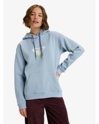 ROXY SUDADERA MUJER ERJFT05020 CELESTE