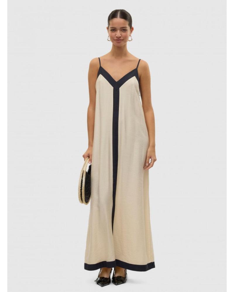 VERO MODA VESTIDO LARGO MUJER 10329793 BEIGE