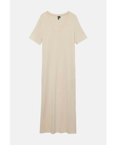 VERO MODA VESTIDO LARGO MUJER 10334734 BEIGE