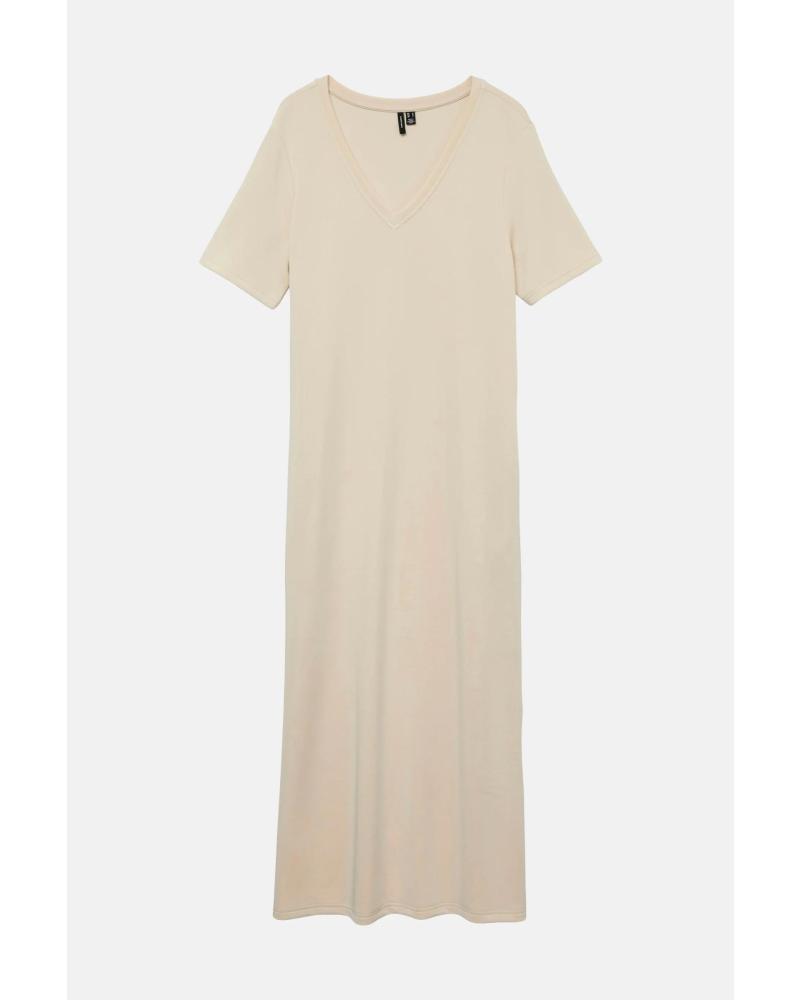 VERO MODA VESTIDO LARGO MUJER 10334734 BEIGE
