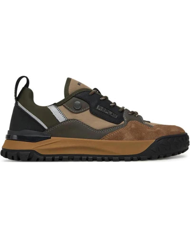 REPLAY ZAPATILLA HOMBRE GMSF7 MARRóN