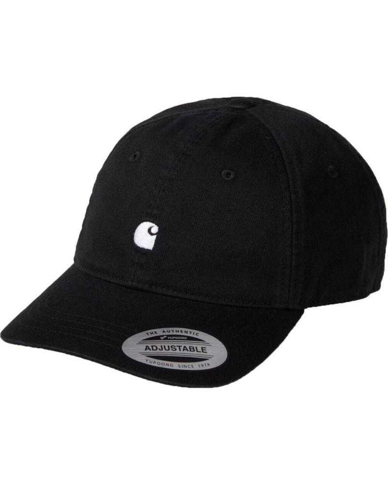 CARHARTT WIP CASQUETTE MADISON LOGO CAP - NOIR/BLANC NAN