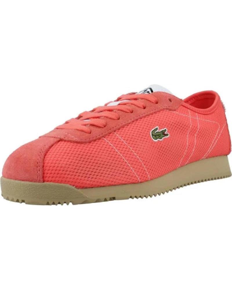 LACOSTE ZAPATILLAS HOMBRE CLUB-LOW TEXTIL 749SMA0043 CORAL