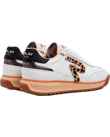 REPLAY ZAPATILLAS MUJER YARD SPORT GWSIC BLANCO