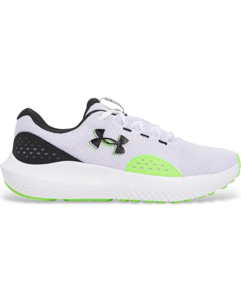 UNDER ARMOUR ZAPATILLAS CHARGED SURGE 4 HOMBRE 3027000 BLANCO